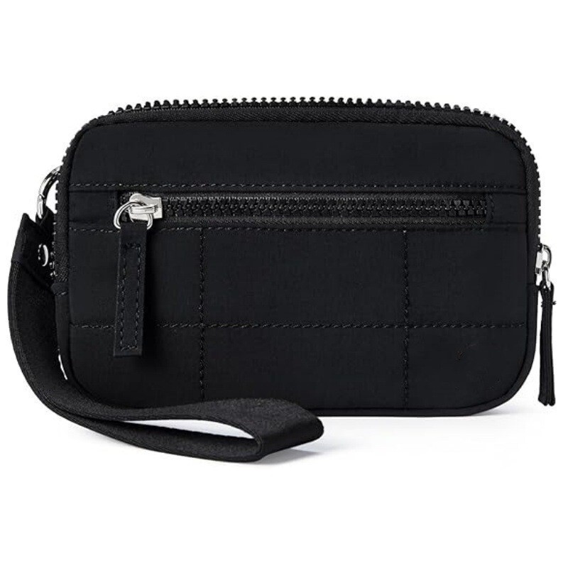 Spot New Cartoon Cute Korean Mini Fashion Ladies Wristband Wallet Nylon Quilted Wallet Mobile Phone Bag