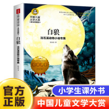 白狼  美绘典藏版 中国儿童文学大赏-沈石溪动物小说专集 儿童6-1