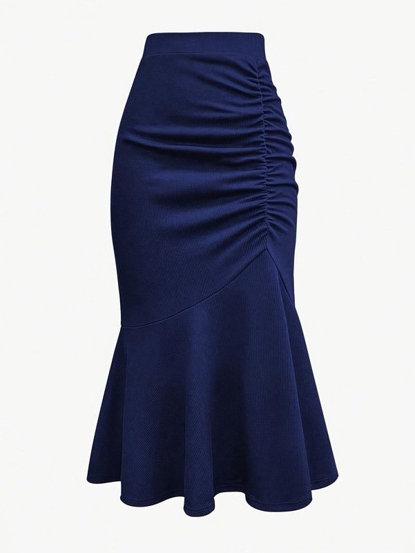 Everyday Comfort Skirt Elegant High Waist Pleatedハイウエストプリーツスカート|undefined