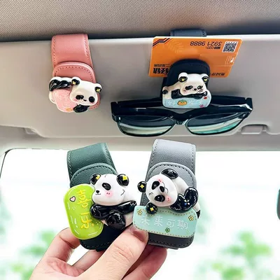 New Car Magnetic Suction, Car Glasses Clip/Bill Clip