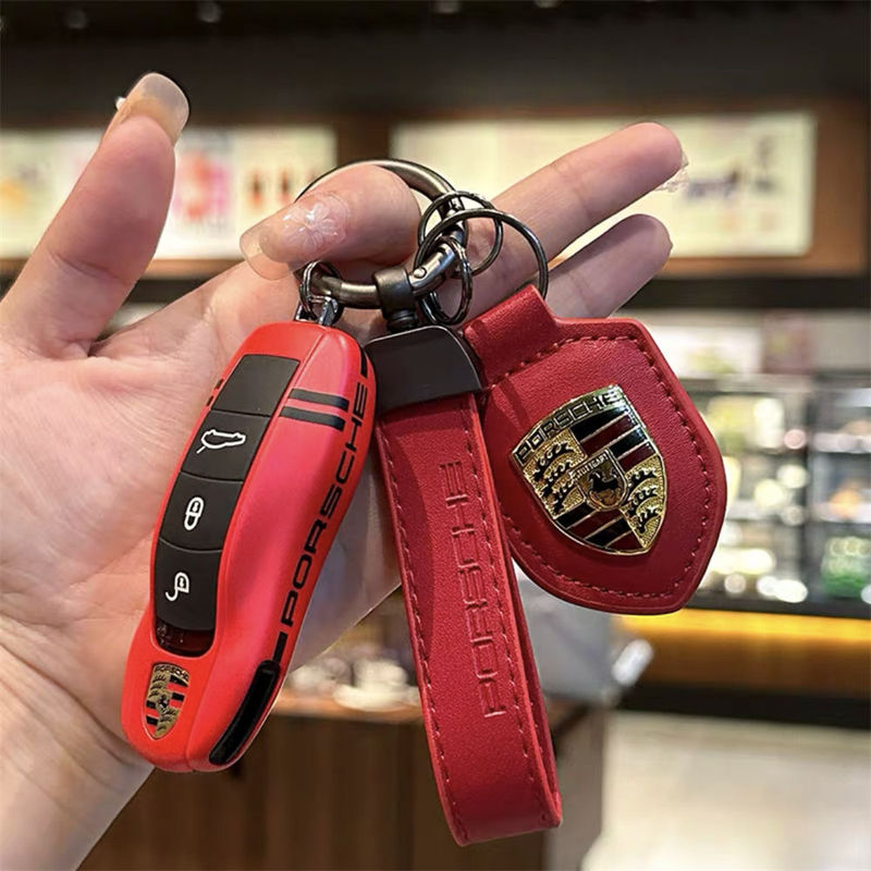 ポルシェキーシェル新しいカイエン718マカンパナメーラtaycan911プラグインキーカバーに適しています。|undefined