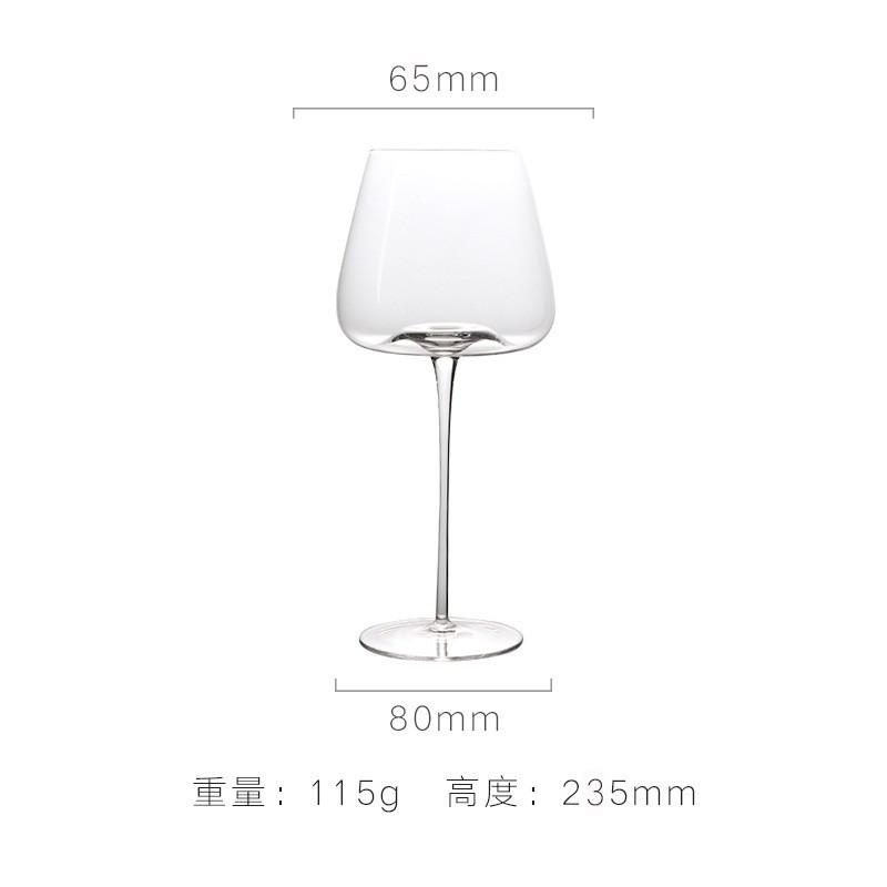 25cm 오목한 바닥 [순수 투명]]