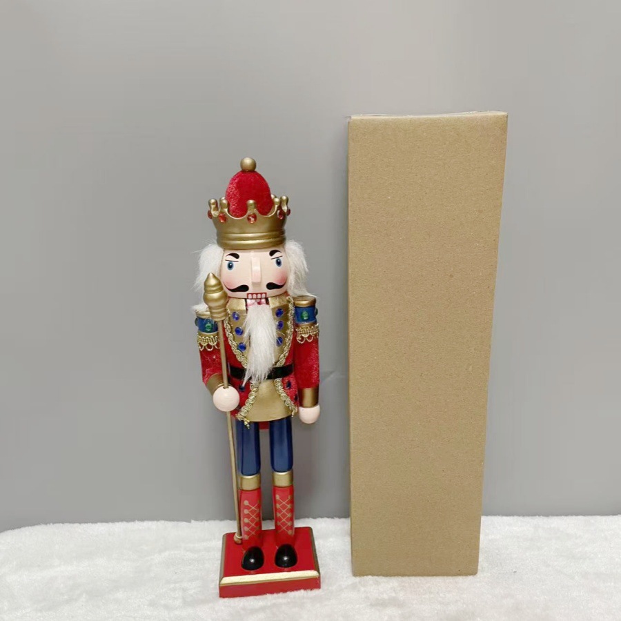 30cm-D-빨간 천 왕-갈색 상자