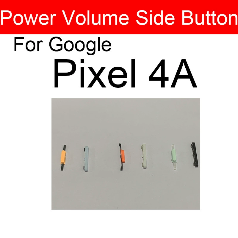Кнопка питания и регулировки громкости подходит для Google Pixel 4 4A 4XL XL блок питания кнопка сбоку для ремонта