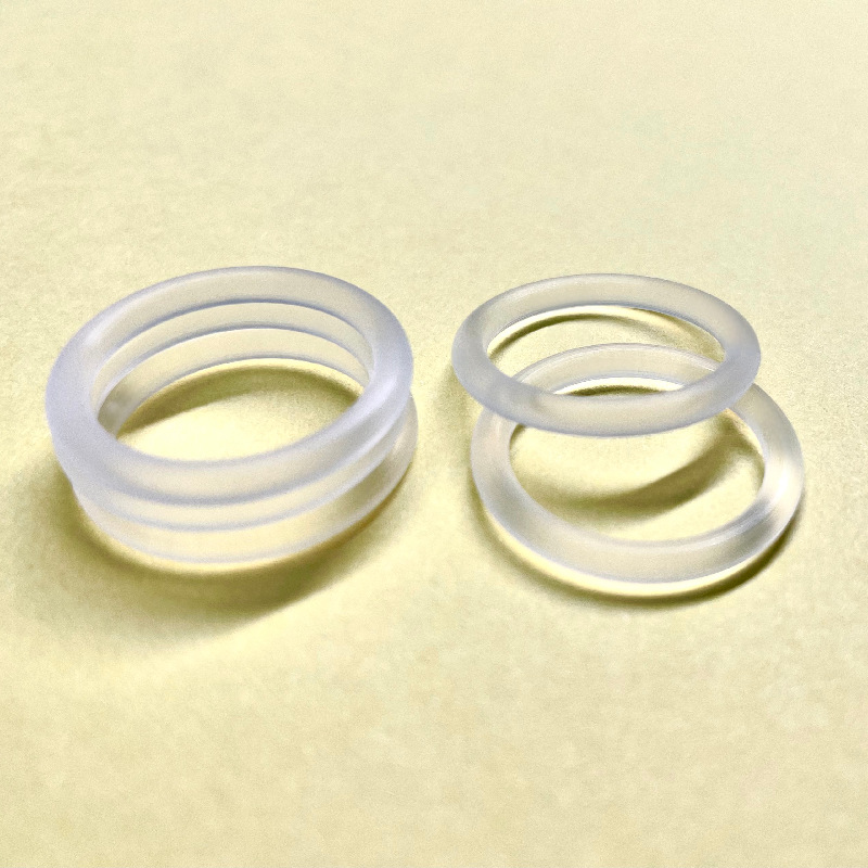 高拉力高回弹气相硅胶O型圈食品级硅胶防水圈导电硅胶圈o形圈现货