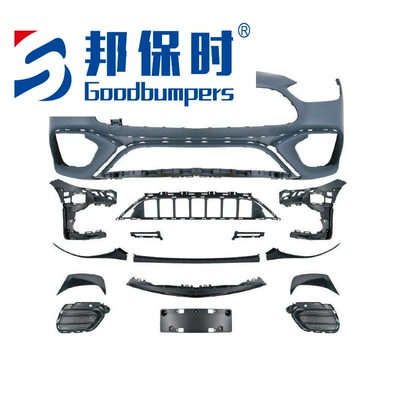 Big Surrounded upgraded AMG front bumper, rear