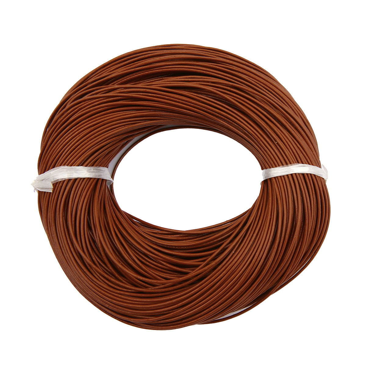 En stock al por mayor 1. 5mm color redondo cuerda de piel de vaca buena calidad DIY collar pulsera teléfono móvil cuerda accesorios de la joyería