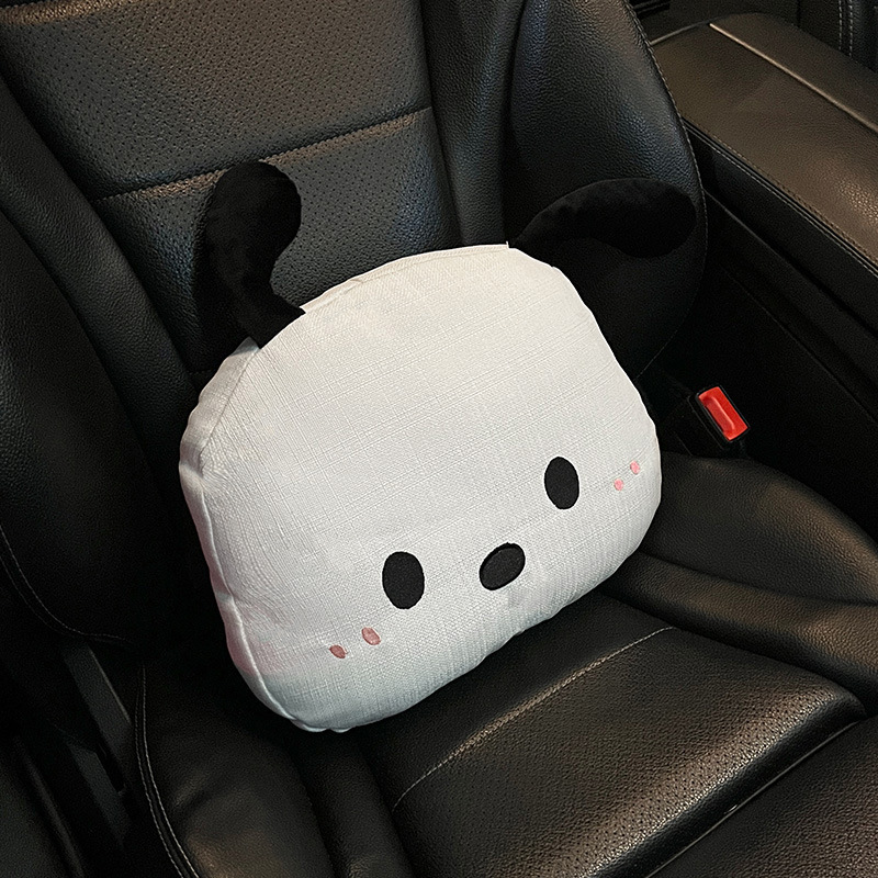 車用シートクッション オールシーズン対応 夏用アイスシルク 2025年新作 車内用 可愛い子犬柄 後部座席カバー キュートスタイル|undefined