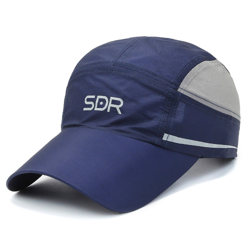 Summer Men's Baseball Light and Thin Mesh Sunshade Running Quick Drying Outdoor Duck Tongue Hat_voghion.com