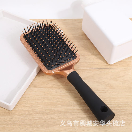 Internet Trendy Comb Massage Comb Hair Comb Gold Paint Comb Body Fashion Atmosphere