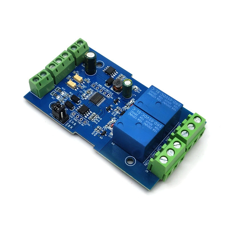 MODBUS-RTU 1/2/4/8 модуль реле для зоны отдыха, ввод и вывод RS485/TTL