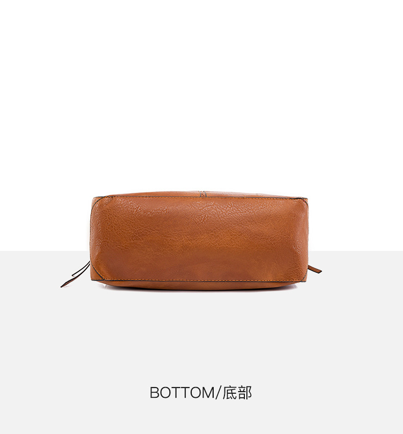 Cross-border women's bags 2023 New style single-shoulder bag, simple crossbody wandering bag, Korean-style handbag, women's tote large bag undefined