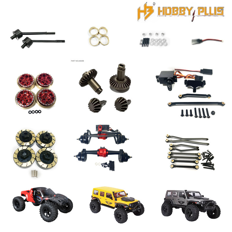 CR18P LCG climbing car HB 1/18 Kratos KRATOS upgrade accessories axle counterweight gear shock absorber