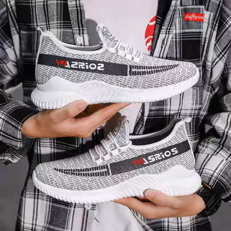 Производитель поставок легкая и удобная летающая спортивная обувь для бега модная обувь для мужчин повседневная дышащая сетка обувь для внешней торговли