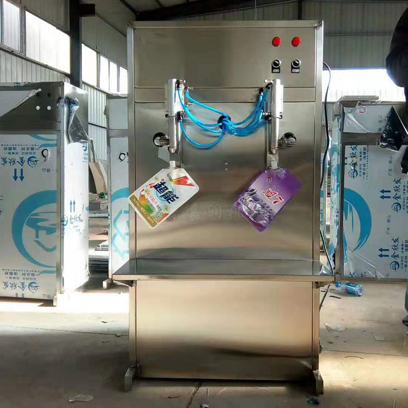 洗手液洗洁精灌装机 防冻液玻璃水灌瓶机 半自动活塞灌装机