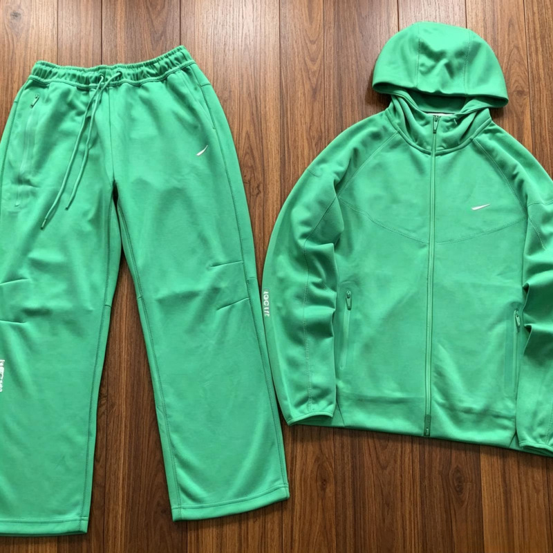 European and American High Street Style Air Layer Hooded Set Versatile Top Loose Sweatpants Couple Casual Sportswear Fd8454