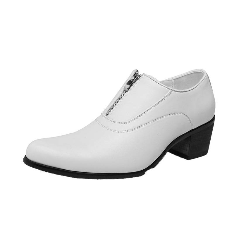 (Cross-border trading), shoes heels for events, trend high heels with zipper 5