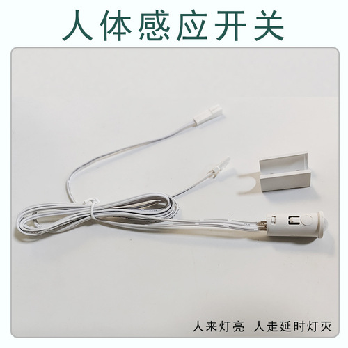 Human body induction DuPont line wardrobe cabinet sensor switch low voltage 12V human body induction LED light control switch