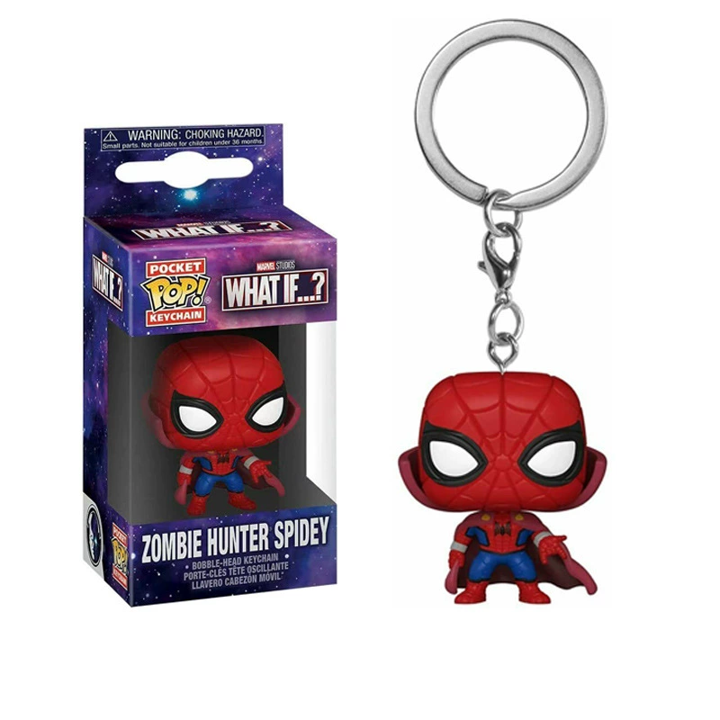 Брелок (Spider-Man) PVC-фигура, 9 см с цветной коробкой — коллекционные варианты