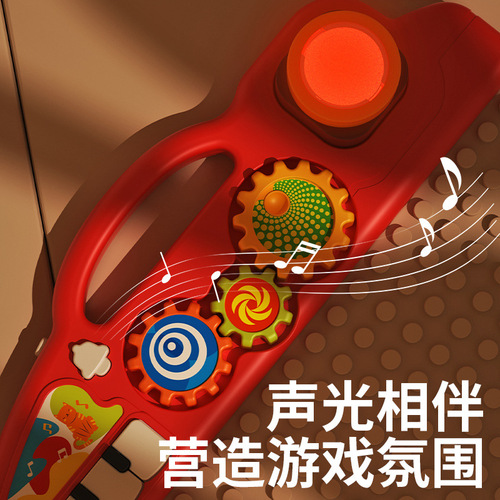 Royal Children's Montessori Early Education Busy Board Music Assembly Building Blocks Fine Movement Educational Enlightenment Kindergarten Toy