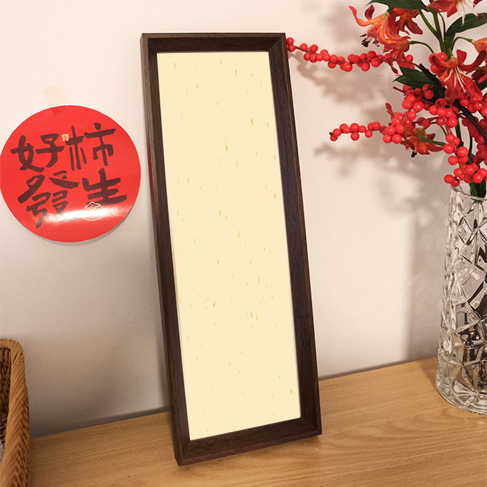 Blank paper without any words + handwritten by yourself