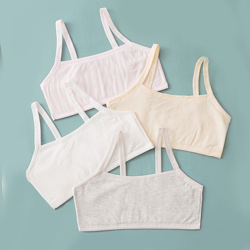 [Instant Delivery] Growing-Teenage Vest for Girls & Teens — Puberty-Stage Bralette for Older Kids and Young Ladies