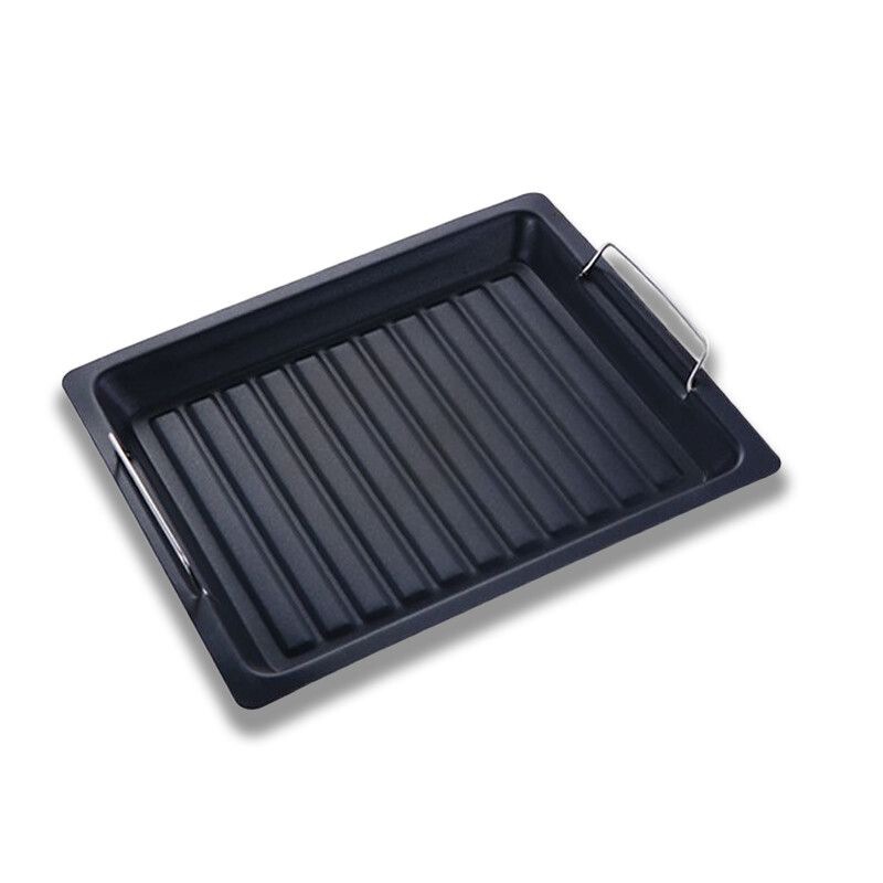 家庭用の屋外バーベキュー皿に大きな焼き皿を厚くしてエナメル木炭焼き皿に貼り付けない焼き道具焼き皿|undefined