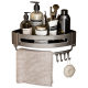 Baihan Toilet Rack Triangle Bathroom Non-perforated Corner Storage Hanging Shelf Wall-mounted Washstand Toilet