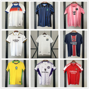 2526赛季新款soccer jerseys阿森纳皇马摩洛哥巴萨巴西AC泰版上衣