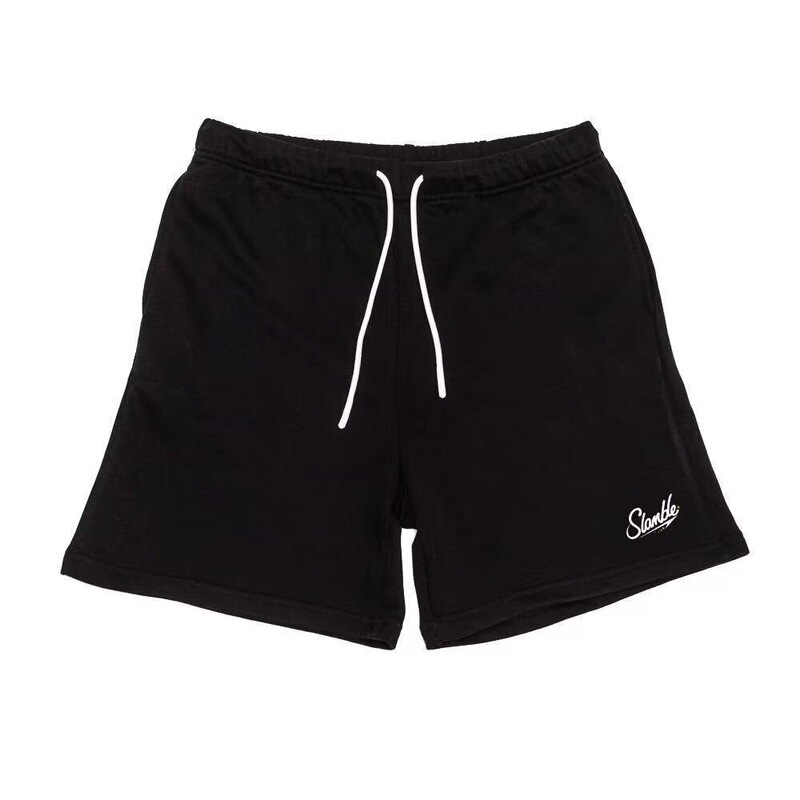 American-Style Basketball Shorts for Men, Summer Trendy Brand, Loose High-Street Casual Mid-Length Shorts