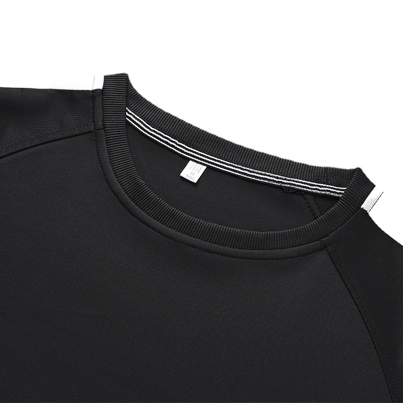 Suéter deportivo de cuello redondo, chaqueta de cuello redondo para hombres y mujeres, mangas largas, ropa deportiva de dos piezas, pantalones largos.