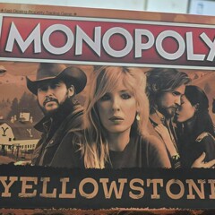 国境を越えた新製品のモノポリ: イエローストーンの大金持ちのテーブルゲームのカードゲームのカードカード