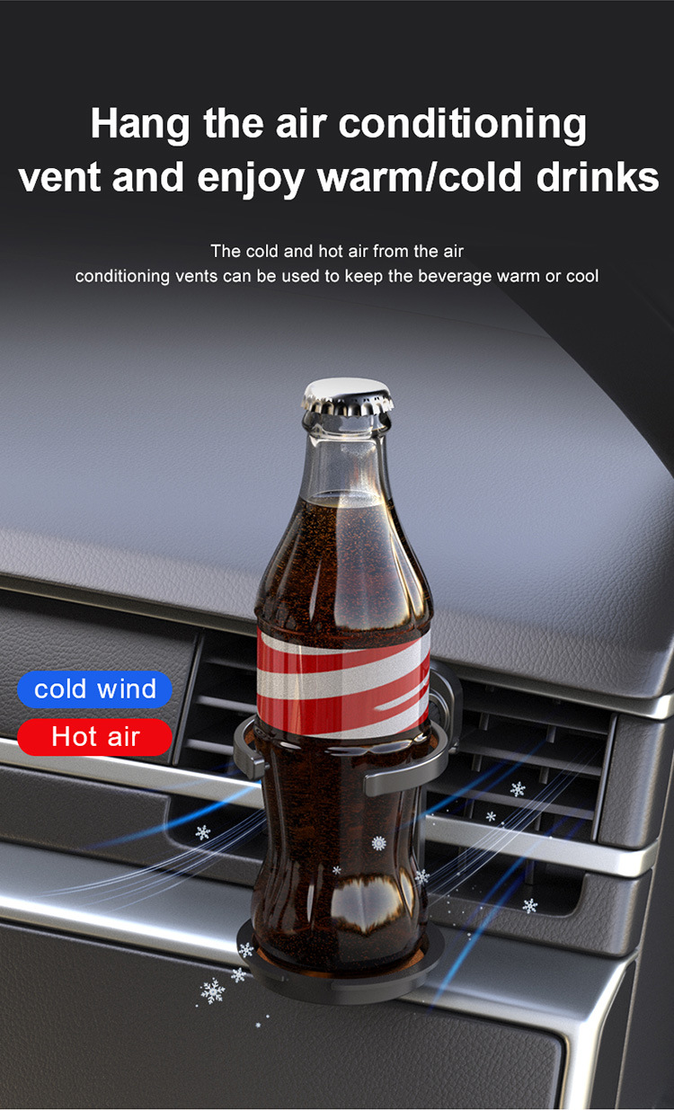 Car Air Conditioner Air Outlet Mobile Phone Holder In-Car Beverage Ashtray Holder Water Cup Holder Car Mobile Phone Holder