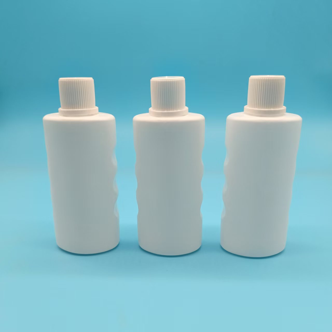 供150ml /200ml洗液椭圆瓶 带液位线吹塑加工 可配印刷 密封内垫