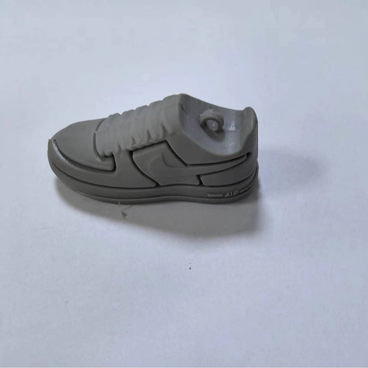 Mini zapato modelo llavero Fuerza Aérea 1 3D llavero bolso accesorios colgante llavero