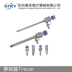 腹腔鏡手術器具穿刺器磁気シート穿刺保護針付き