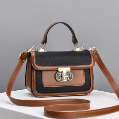 2024 this year's niche square bag women's new fashion texture women's shoulder crossbody bag manufacturer one-piece drop shipping