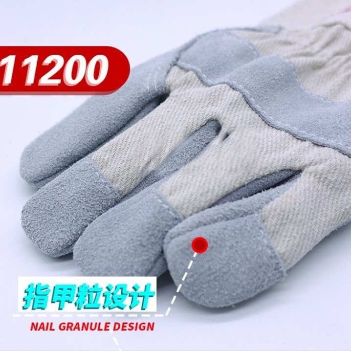 焊兽11200牛二层短皮手套11&6