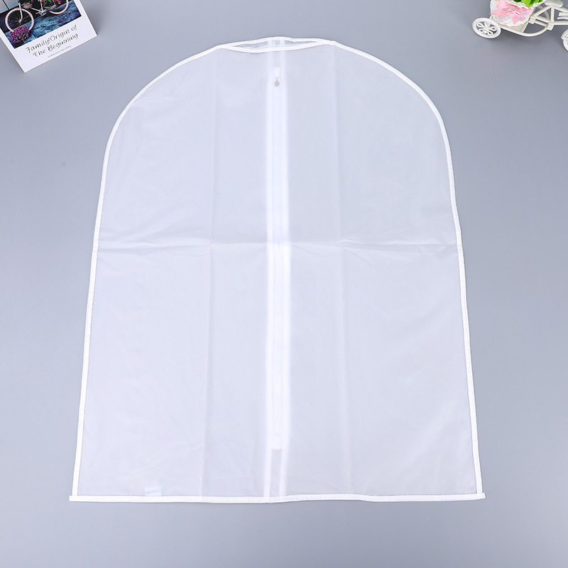 スーツバッグ服ダストカバー不織布ハンガーバッグ収納袋黒い服バッグスーツカバー純色スーツカバー|undefined