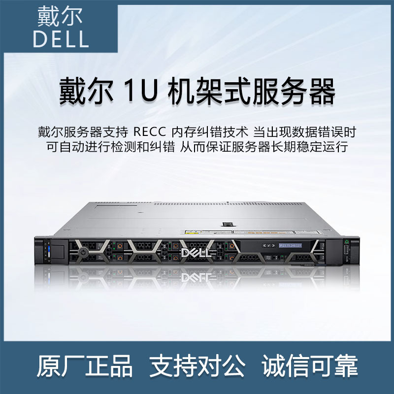 戴尔（DELL）R650XS 机架式服务器主机 ERP存储数据库虚拟化应用