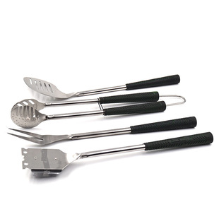 Golf bag barbecue tool set barbecue fork clip shovel barbecue grilled fish stainless steel barbecue factory