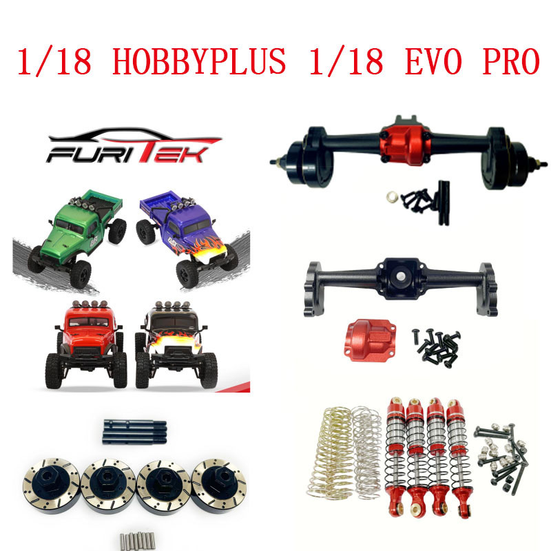 Climbing car 1/18 HOBBYPLUS EVO PRO shock absorber drive shaft axle counterweight coupler axle