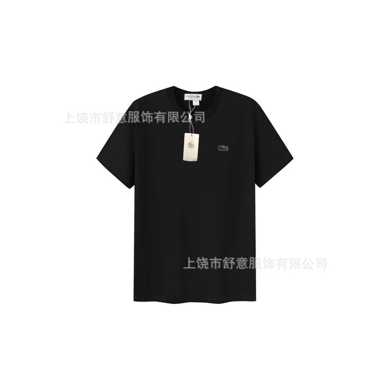 Cross-Border New Polo Shirt Summer Men's Short-Sleeved T-Shirt Round Neck Short-Sleeved T-Shirt Export Casual Fish Short-Sleeved T-Shirt