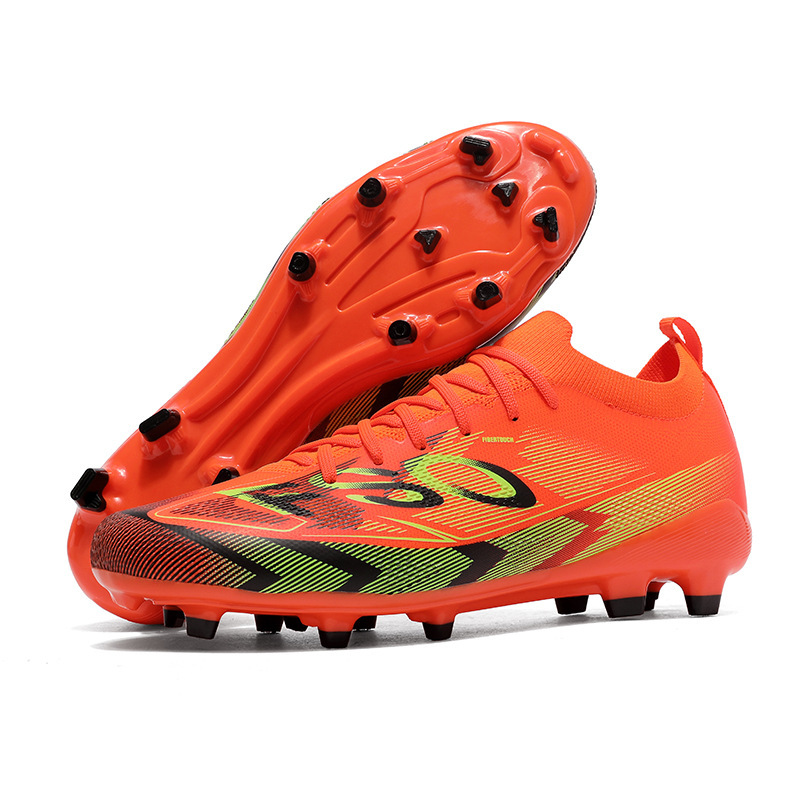 Zapatillas de Fútbol AG de Corte Bajo TPU y Caucho Ligero para Césped Natural y Artificial image 9