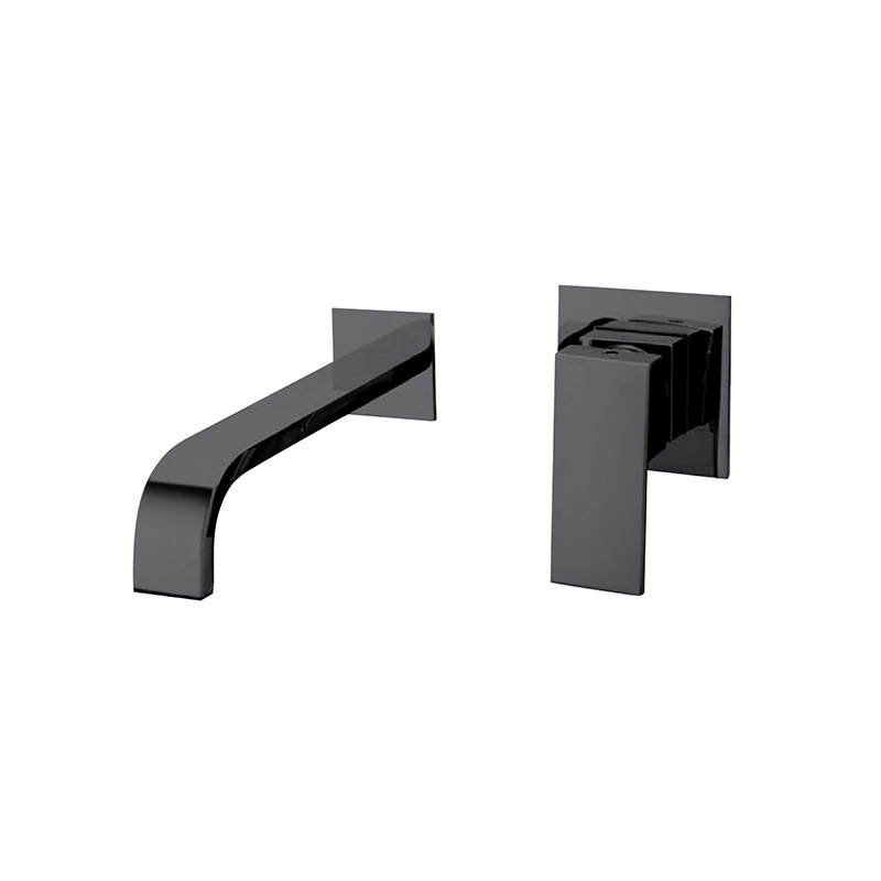 Все-из медной ванной pot dark installed water dragon head hotel apartment toilet, wall-type water dragon head hot and cold square simple