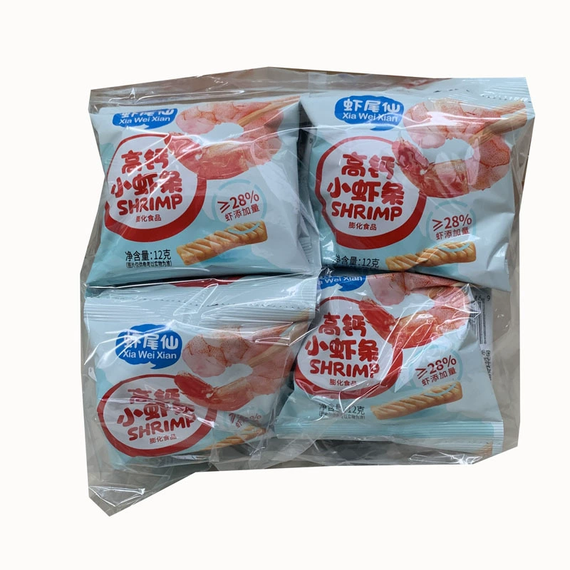 Креветочные палочки «Фея» с высоким содержанием кальция, детский снек, 28% свежих креветок, 12 г