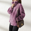 Tide, warm jacket, double-sided velvet keep warm sweatshirt, cardigan with zipper