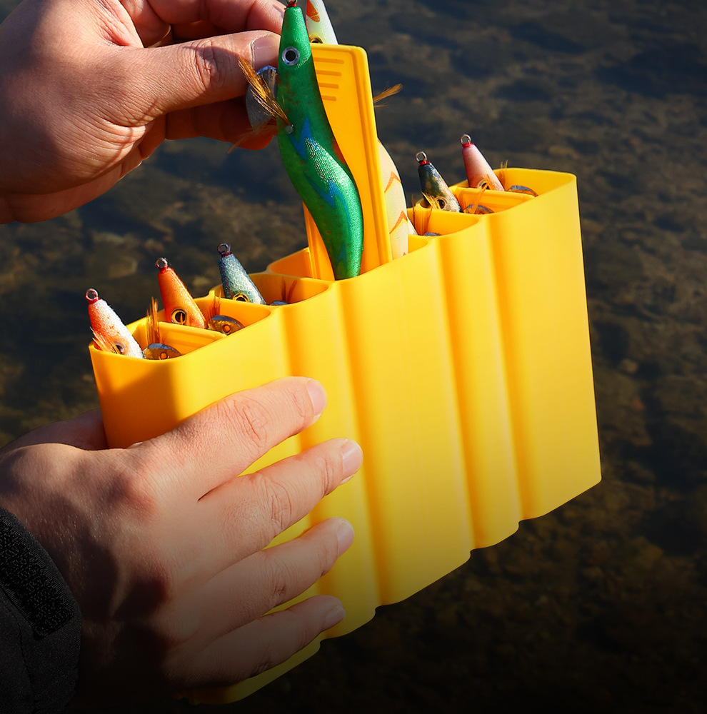 Tragbare Angelbox Für Tintenfisch- Und Garnelenköder Aus Holz_voghion.com