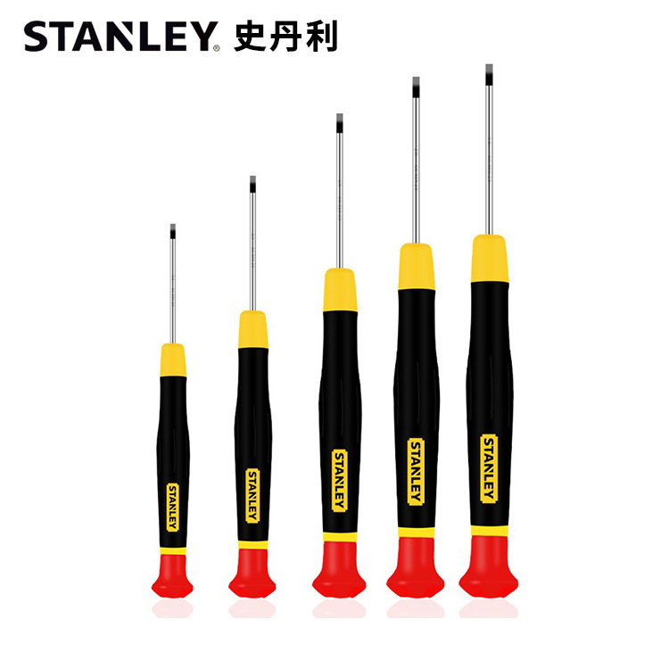 Stanley Micro Screwdriver Slotted Cross Internal Hexagonal Torx Screwdriver Mini Internal Hexagonal Screwdriver