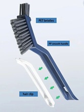 2-in-1Multipurpose Bathroom Tile Floor Gap Cleaning Brush Wi